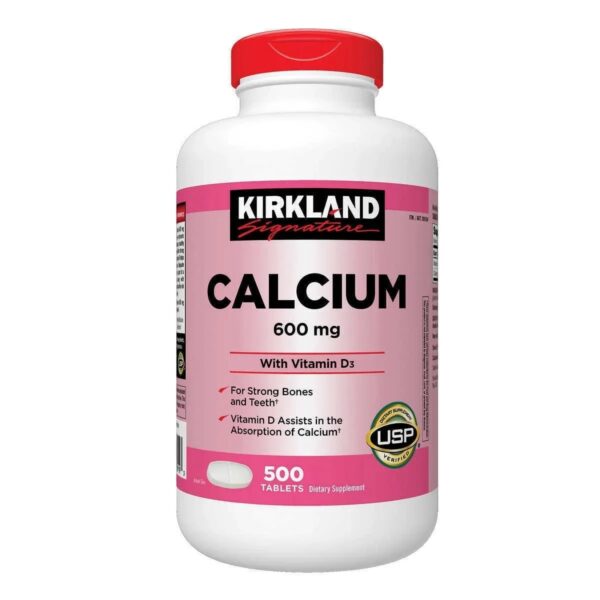 Kirkland Signature Calcium 600mg with Vitamin D3